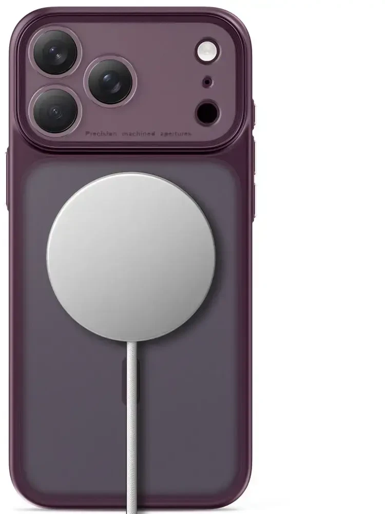 Dėklas Tech-Protect MagPrime MagSafe CC case for iPhone 18 Pro Max / 17 Pro Max - burgundy