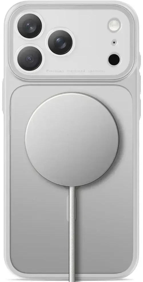 Tech-Protect MagPrime MagSafe CC dėklas, skirtas iPhone 18 Pro Max / 17 Pro Max - matinė pilka
