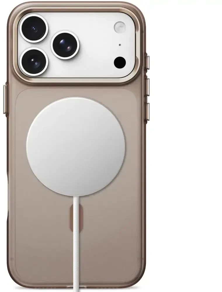 Dėklas Tech-Protect Magzero Magsafe do iPhone 17 Pro / 18 Pro matte desert auksinis