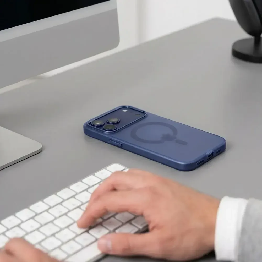 Dėklas TECH-PROTECT MAGZERO MAGSAFE IPHONE 17 PRO / 18 PRO MATTE DEEP Mėlynas