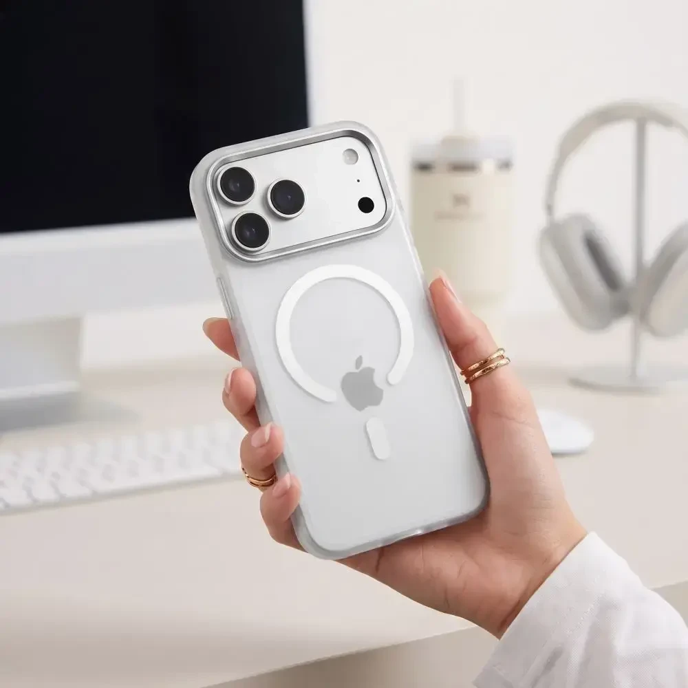 Dėklas TECH-PROTECT MAGZERO MAGSAFE IPHONE 17 PRO / 18 PRO MATTE Baltas