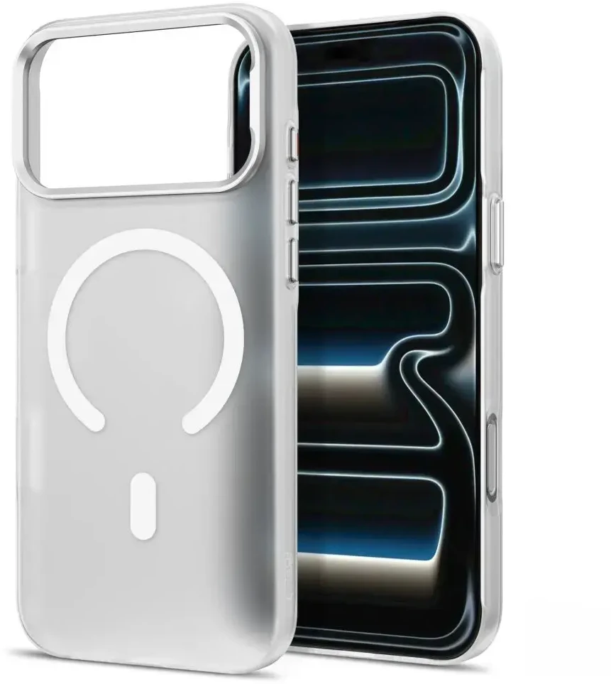 Dėklas TECH-PROTECT MAGZERO MAGSAFE IPHONE 17 PRO MAX / 18 PRO MAX MATTE Baltas