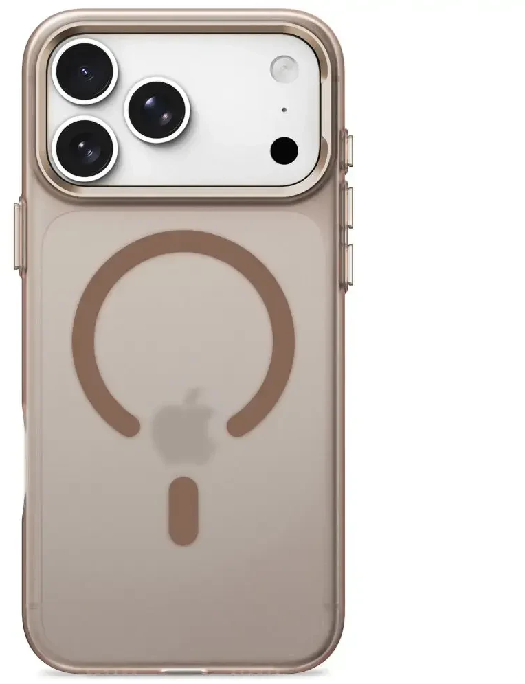 Dėklas Tech-Protect Magzero Magsafe do iPhone 17 Pro Max / 18 Pro Max matte desert auksinis