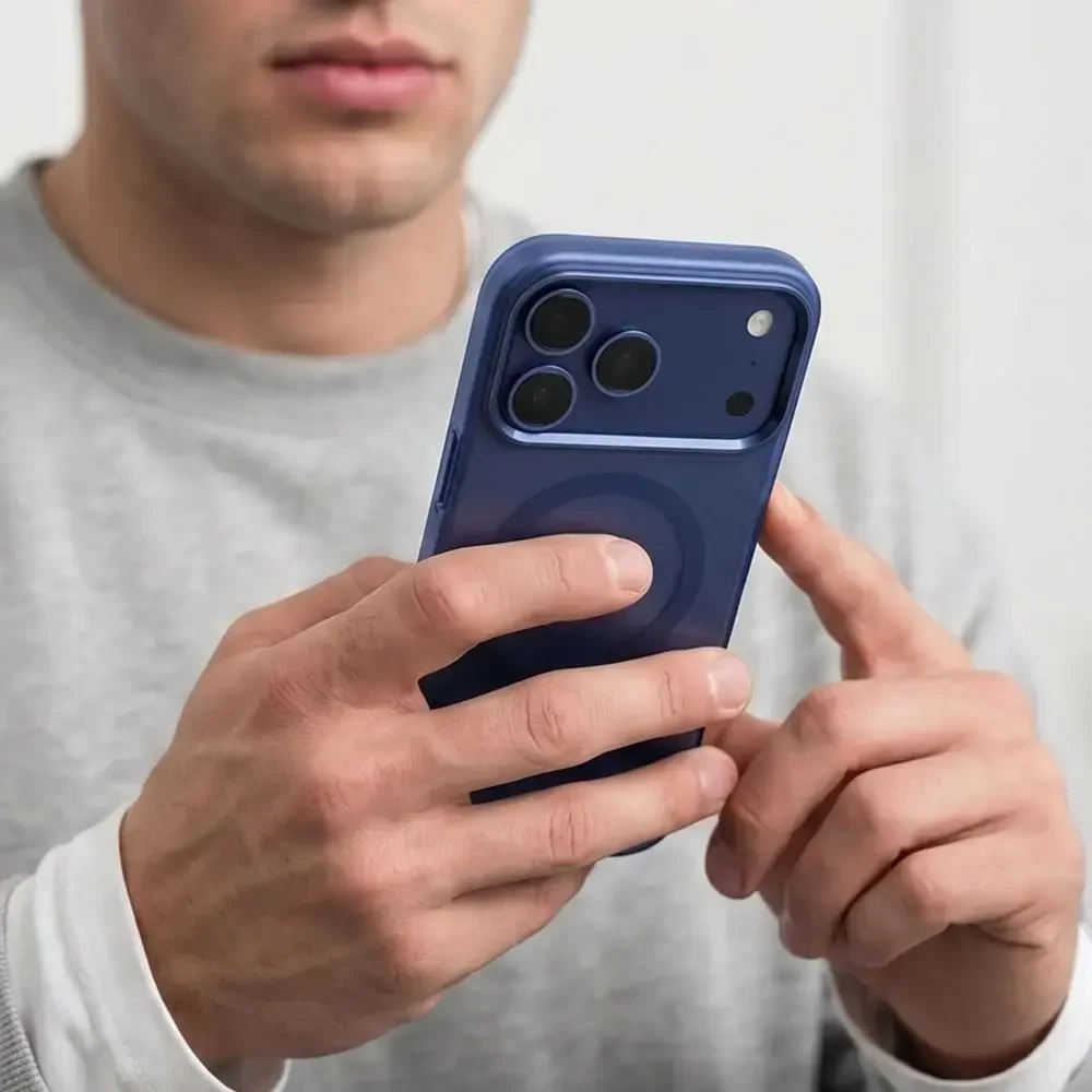 Dėklas TECH-PROTECT MAGZERO MAGSAFE IPHONE 17 PRO / 18 PRO MATTE DEEP Mėlynas