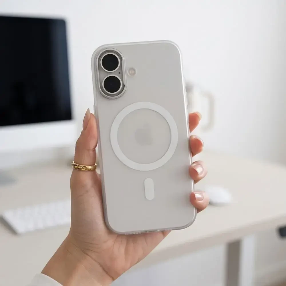Dėklas Tech-Protect MagZero MagSafe Case for iPhone 17 - Matte Baltas