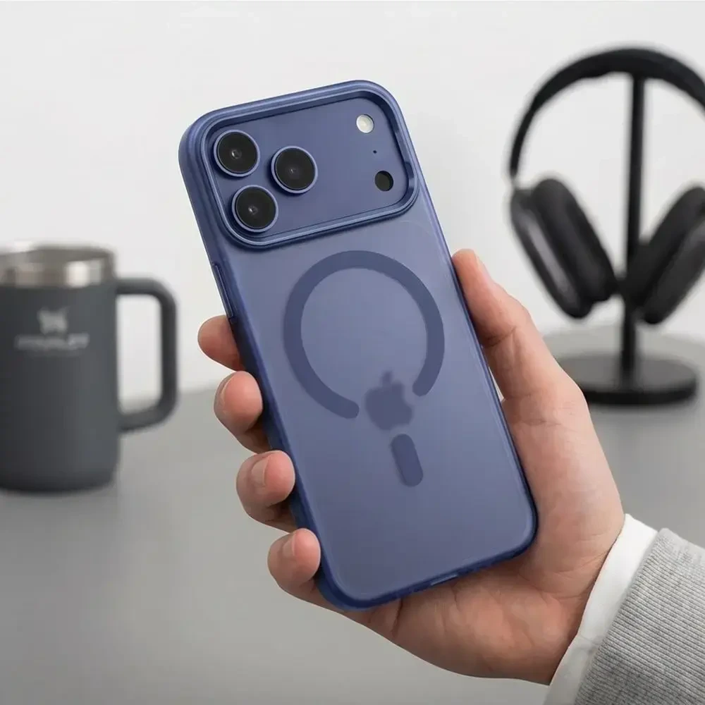 Dėklas TECH-PROTECT MAGZERO MAGSAFE IPHONE 17 PRO / 18 PRO MATTE DEEP Mėlynas