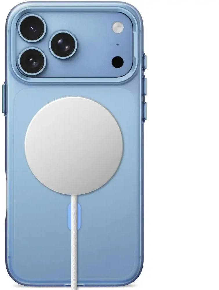 Dėklas Tech-Protect MagZero MagSafe case for iPhone 17 Pro / 18 Pro - light mėlynas matte