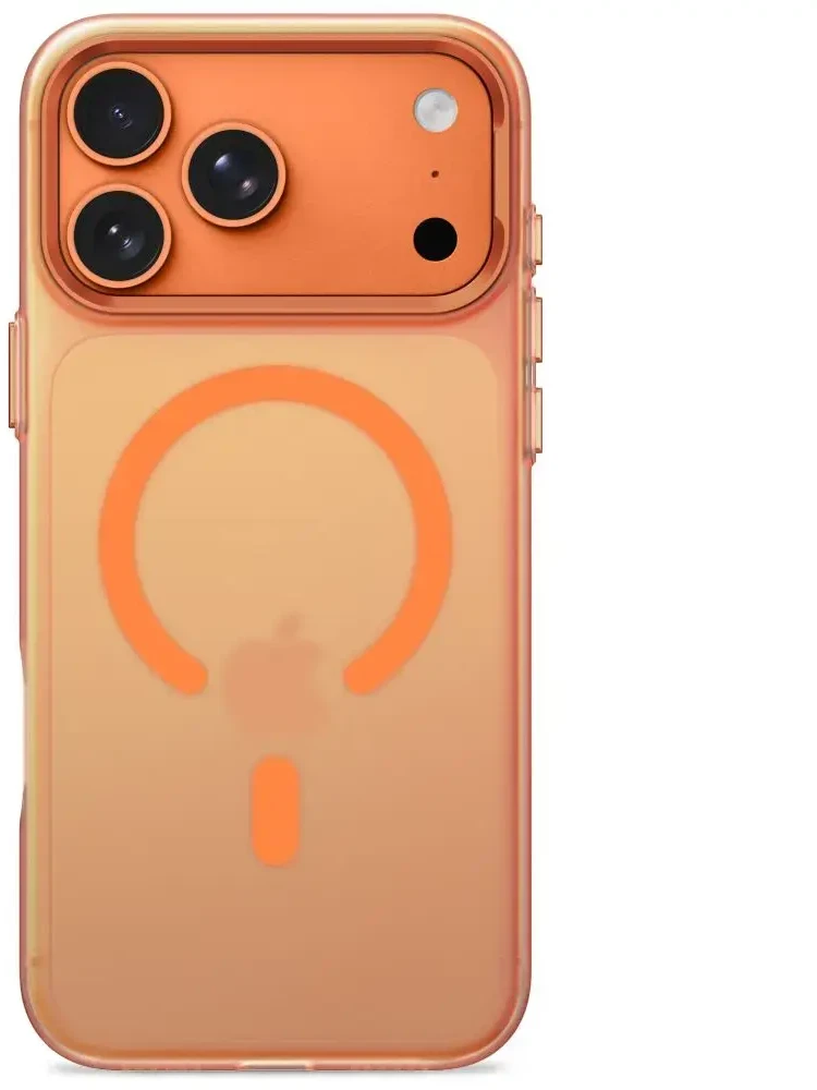Dėklas TECH-PROTECT MAGZERO MAGSAFE IPHONE 17 PRO / 18 PRO MATTE COSMIC Oranžinis