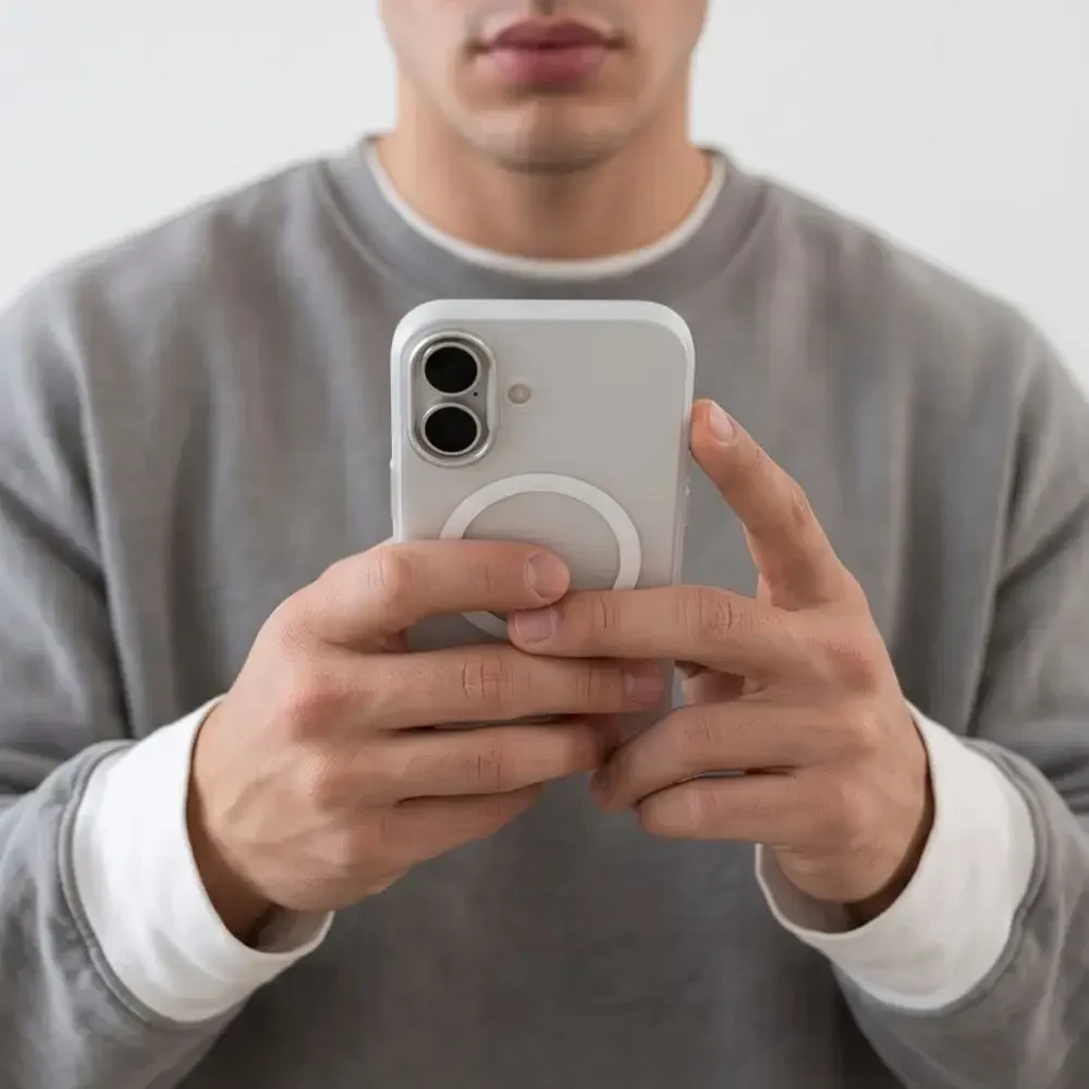 Dėklas Tech-Protect MagZero MagSafe Case for iPhone 17 - Matte Baltas