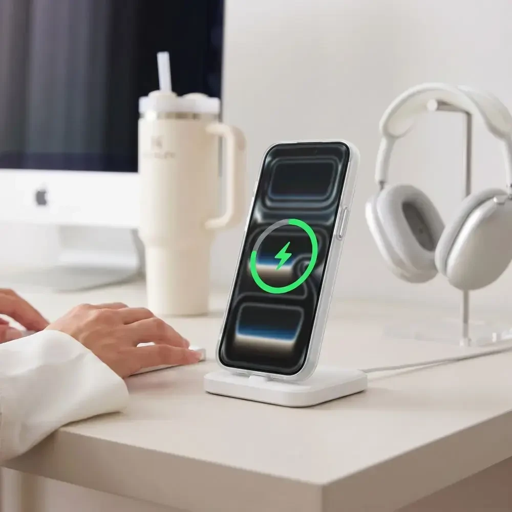 Dėklas TECH-PROTECT MAGZERO MAGSAFE IPHONE 17 PRO MAX / 18 PRO MAX MATTE Baltas