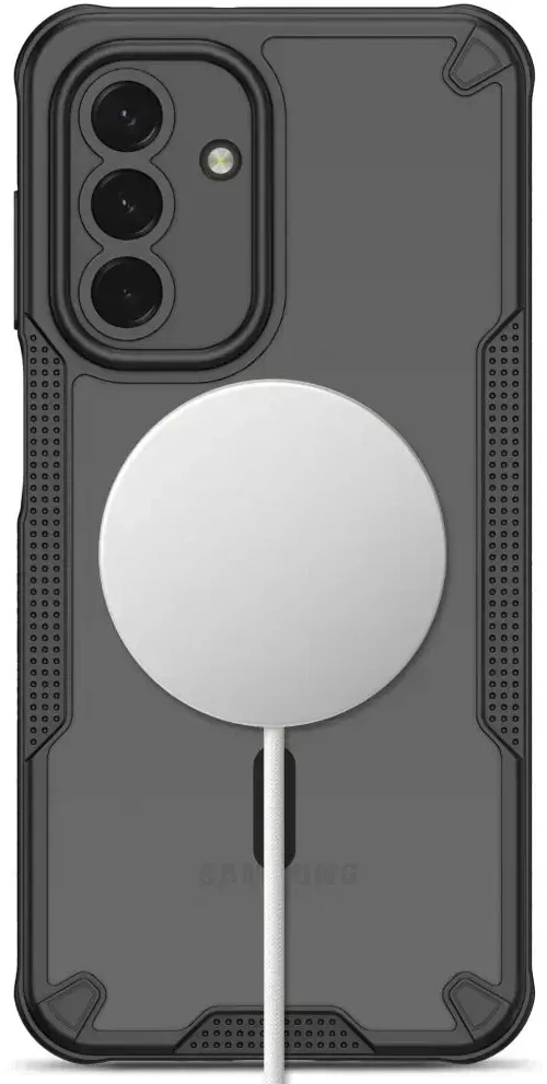 Dėklas TECH-PROTECT RUGGED SHIELD MAGSAFE GALAXY A17 / A18 / A26 4G / 5G MATTE Juodas