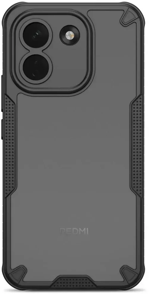 Dėklas TECH-PROTECT RUGGED SHIELD XIAOMI REDMI NOTE 17 PRO MAX 5G MATINIS Juodas