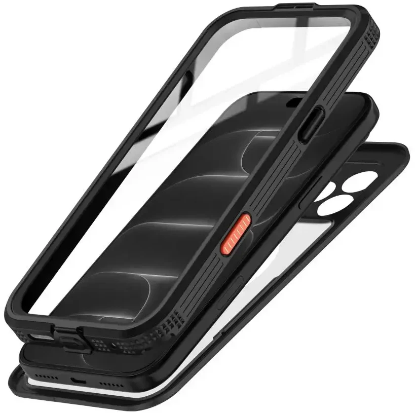 Dėklas TECH-PROTECT SHELLBOX MAGSAFE IP68 IPHONE 17 PRO MAX / 18 PRO MAX Juodas