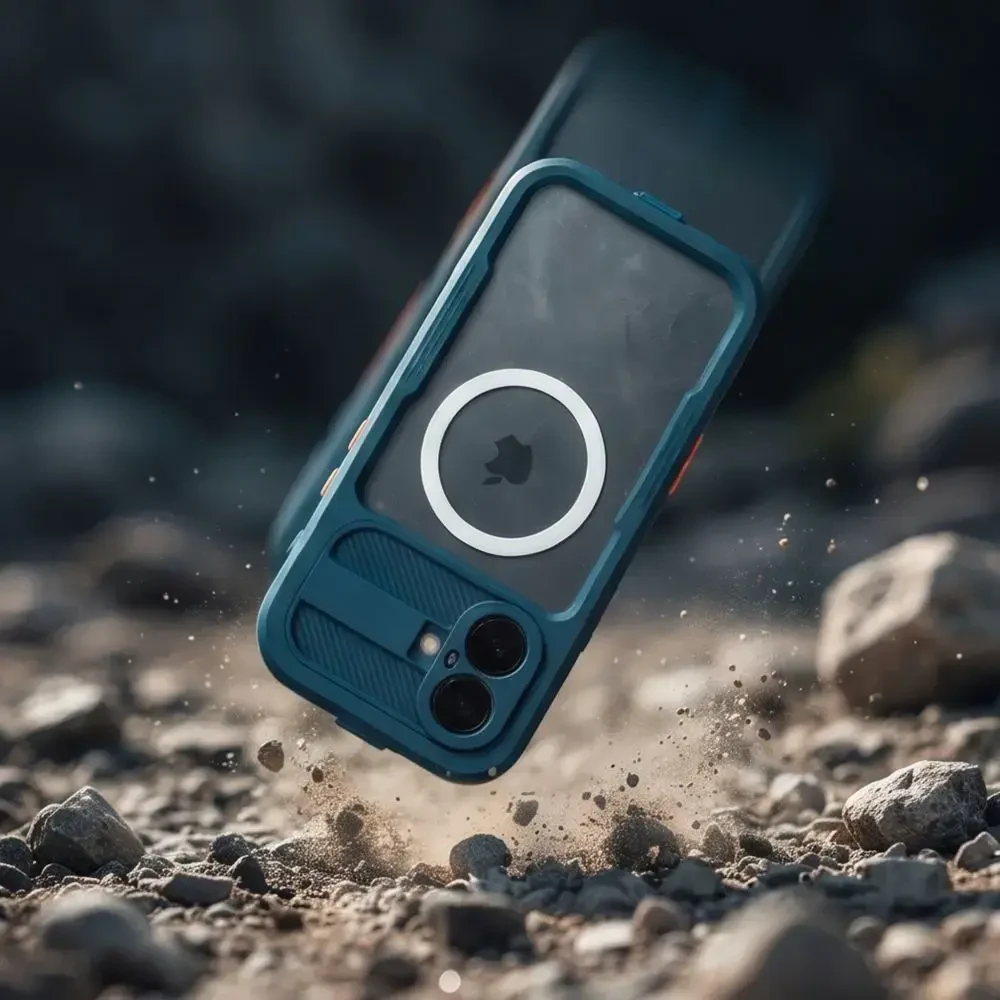Dėklas TECH-PROTECT SHELLBOX MAGSAFE IP68 IPHONE 17 OCEAN Mėlynas