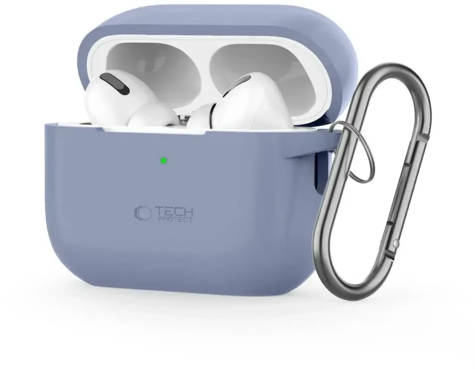 Apple AirPods Pro 1 / 2 Tech-Protect silikoninis Hook Baby dėklas auisnėms mėlynos spalvos