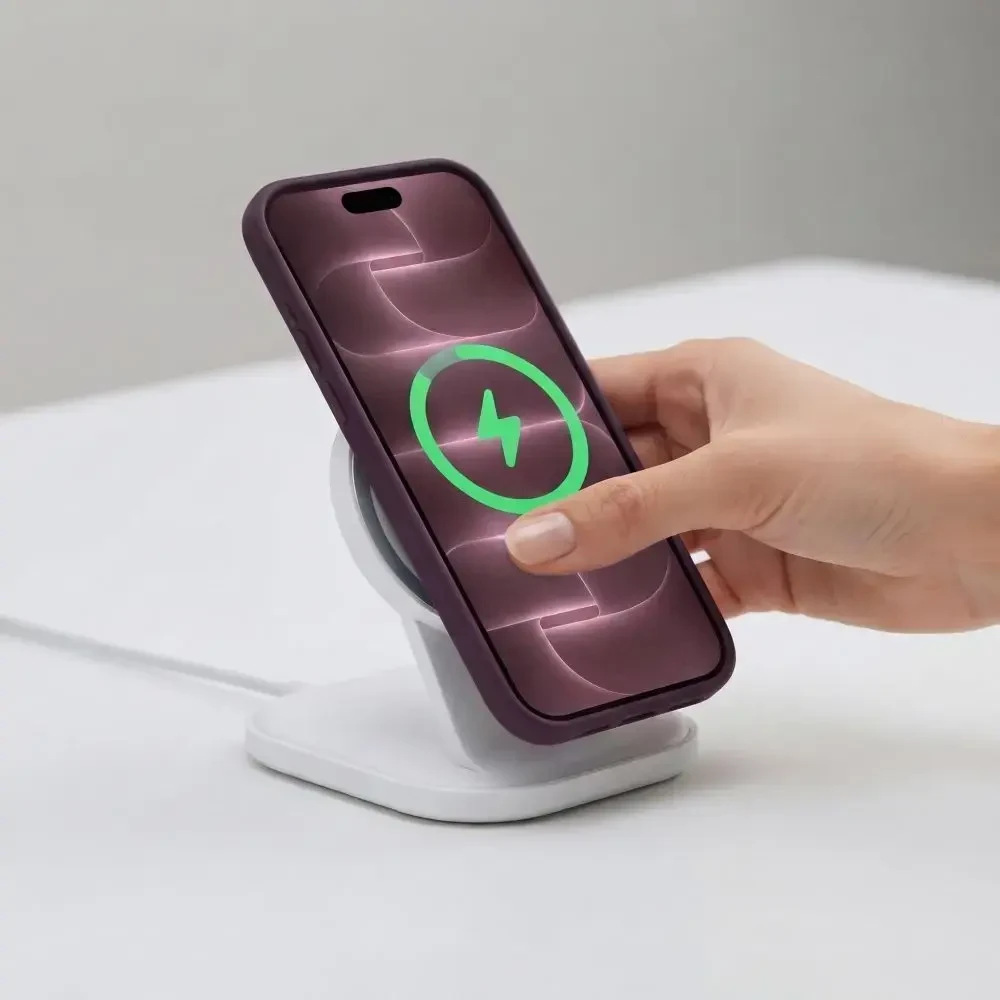 Dėklas TECH-PROTECT SILICONE MAGSAFE IPHONE 17 PRO MAX / 18 PRO MAX BURGUNDY