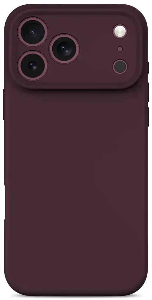 Dėklas TECH-PROTECT SILICONE MAGSAFE IPHONE 17 PRO MAX / 18 PRO MAX BURGUNDY