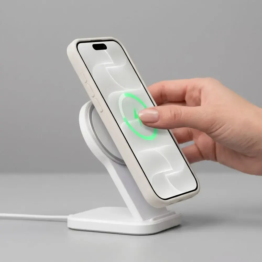 Dėklas TECH-PROTECT SILICONE MAGSAFE IPHONE 17 PRO / 18 PRO TITANIUM Pilkas