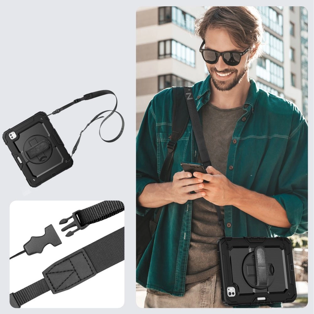 Dėklas Apple iPad Pro 11.0 (5GEN) Tech-Protect Solid360 juodos spalvos