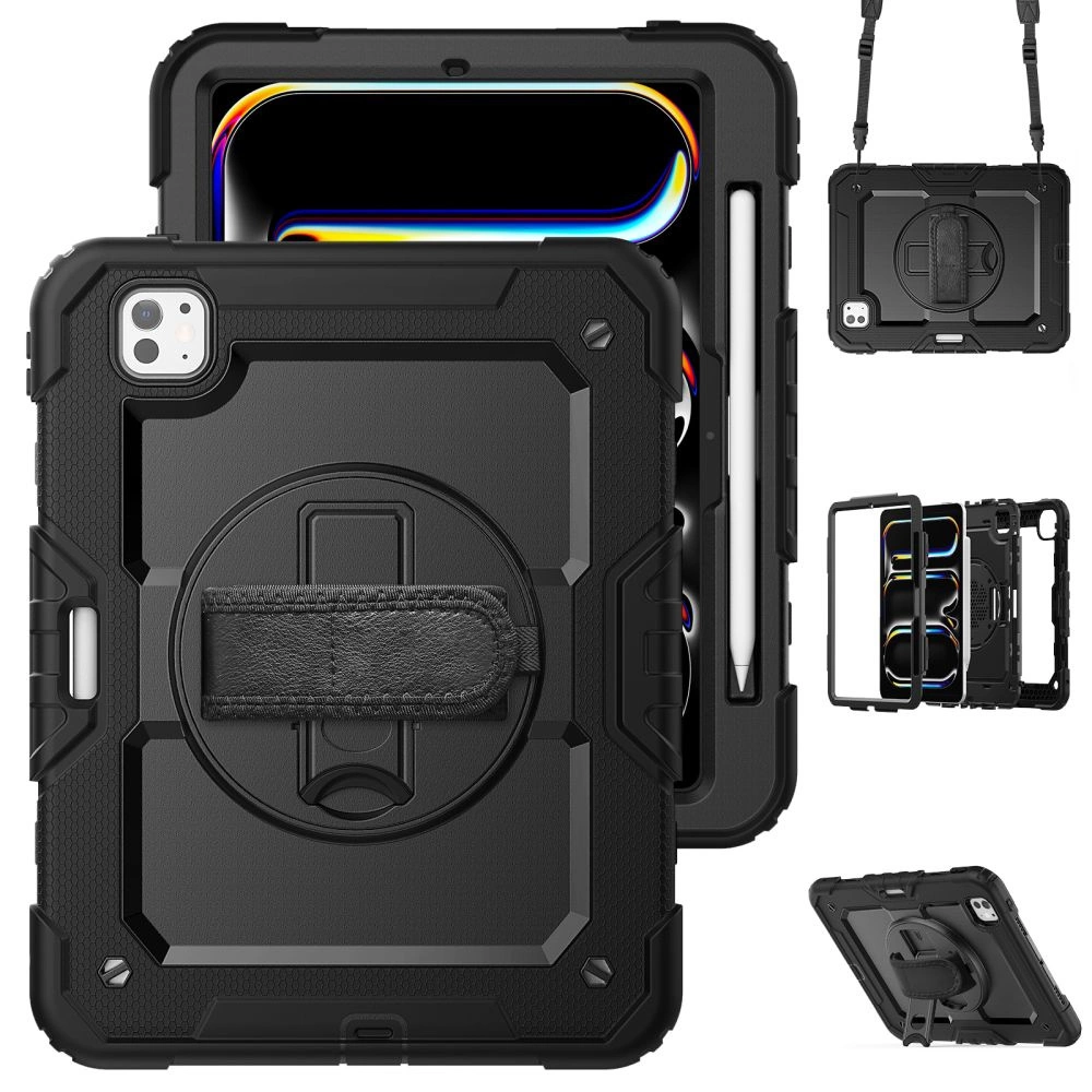 Dėklas Apple iPad Pro 11.0 (5GEN) Tech-Protect Solid360 juodos spalvos