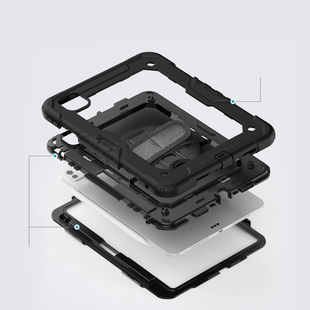 Dėklas Apple iPad Pro 11.0 (5GEN) Tech-Protect Solid360 juodos spalvos