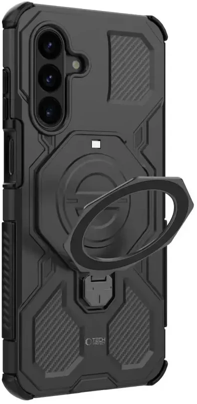 Dėklas TECH-PROTECT TACTICSTAND MAGSAFE GALAXY A17 / A18 4G / 5G MATTE Juodas