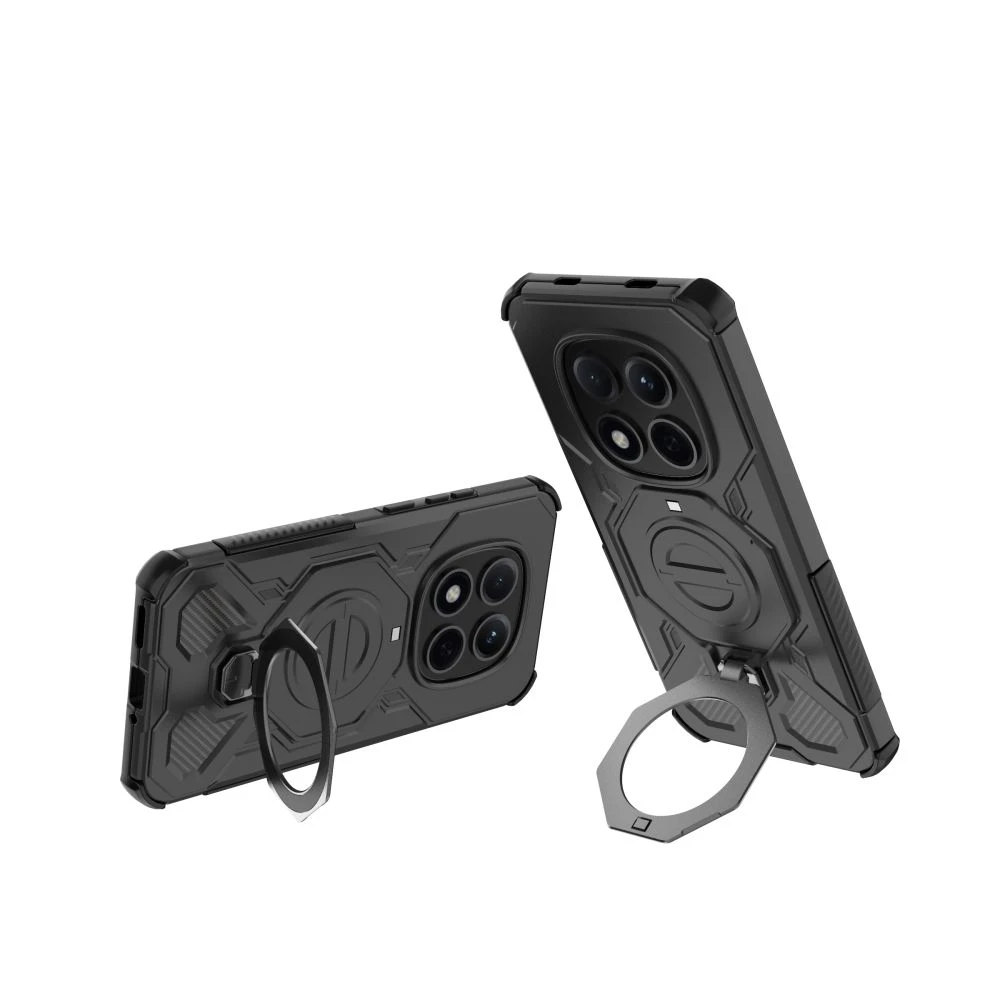 Dėklas „Tech-Protect TacticSytand MagSafe Xiaomi Poco M8 Pro / Redmi Note 15 Pro+ Plus 5G“ matinis juodas