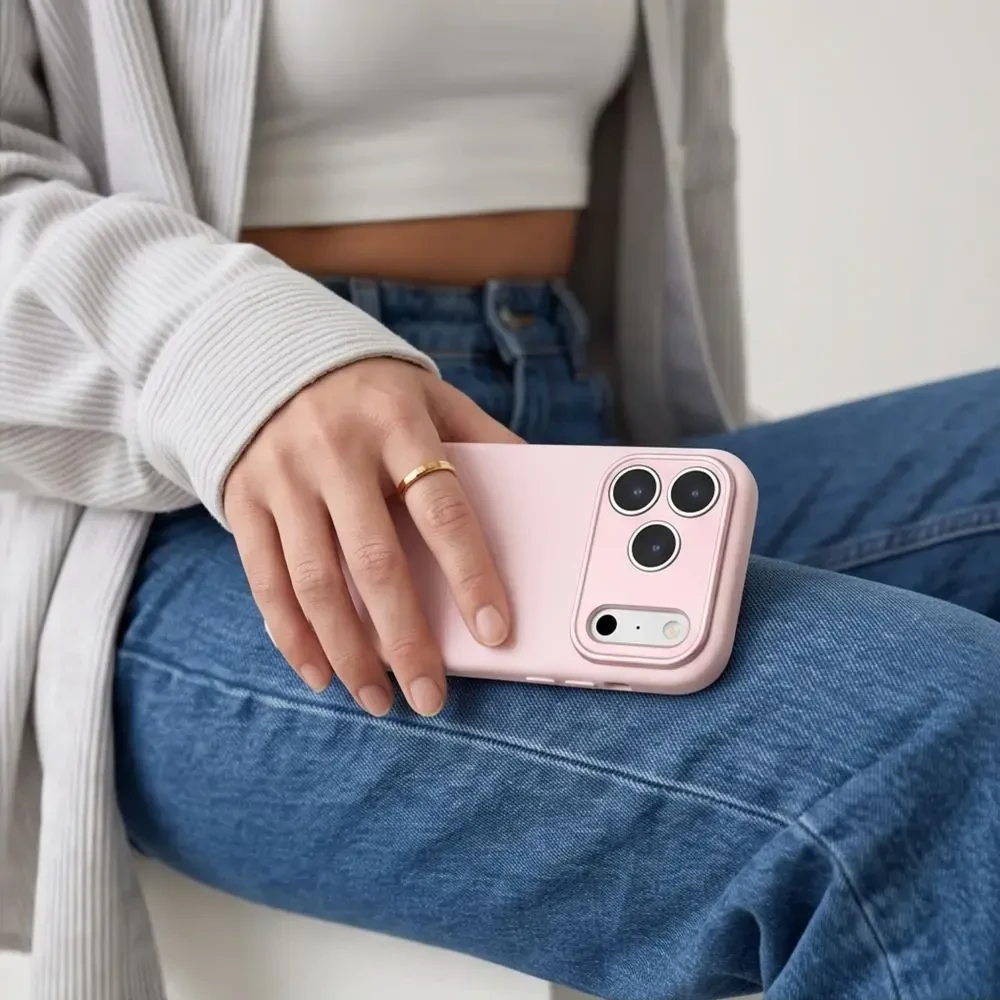 Dėklas TECH-PROTECT UNIQ MagSafe CC iPhone 17 PRO MAX / 18 PRO MAX Švelniai rožinė