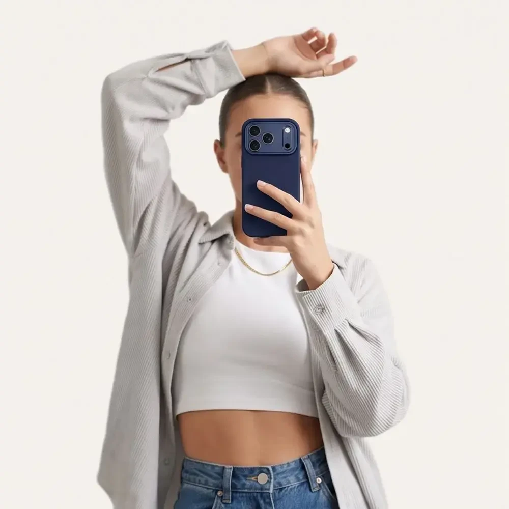 Dėklas TECH-PROTECT UNIQ MagSafe CC iPhone 17 Pro Max / 18 Pro Max TAMSIAI MĖLYNAS