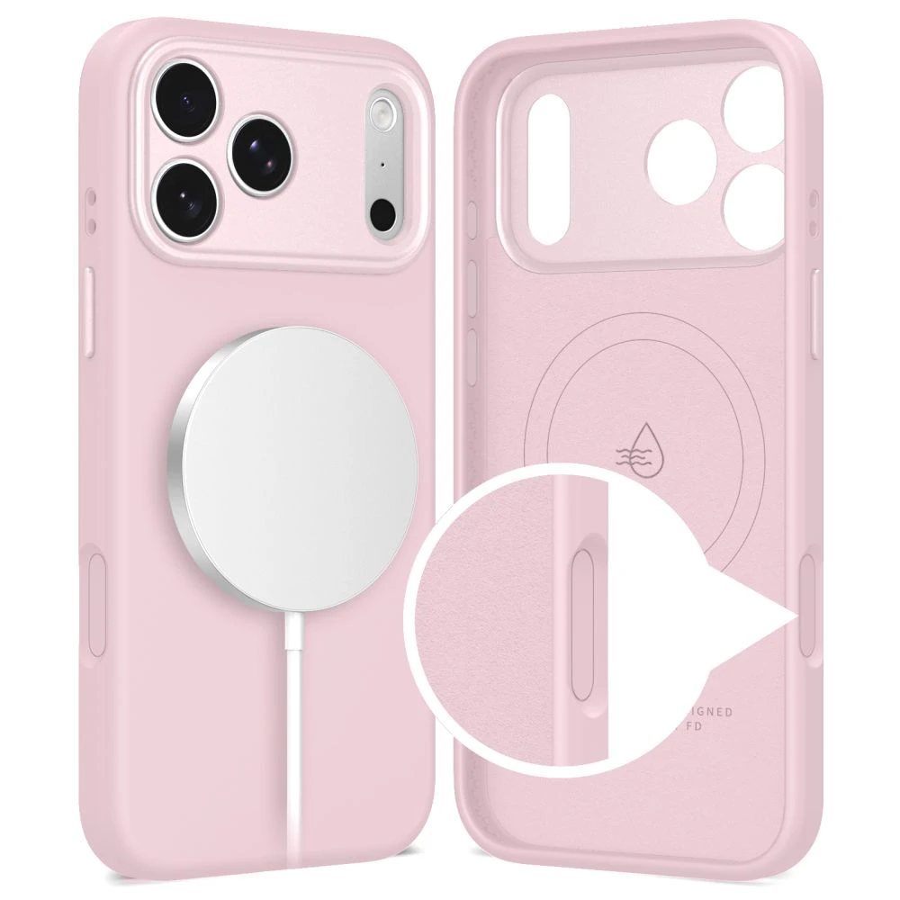 Dėklas Tech-Protect Uniq Magsafe iPhone 17 Pro Max pink