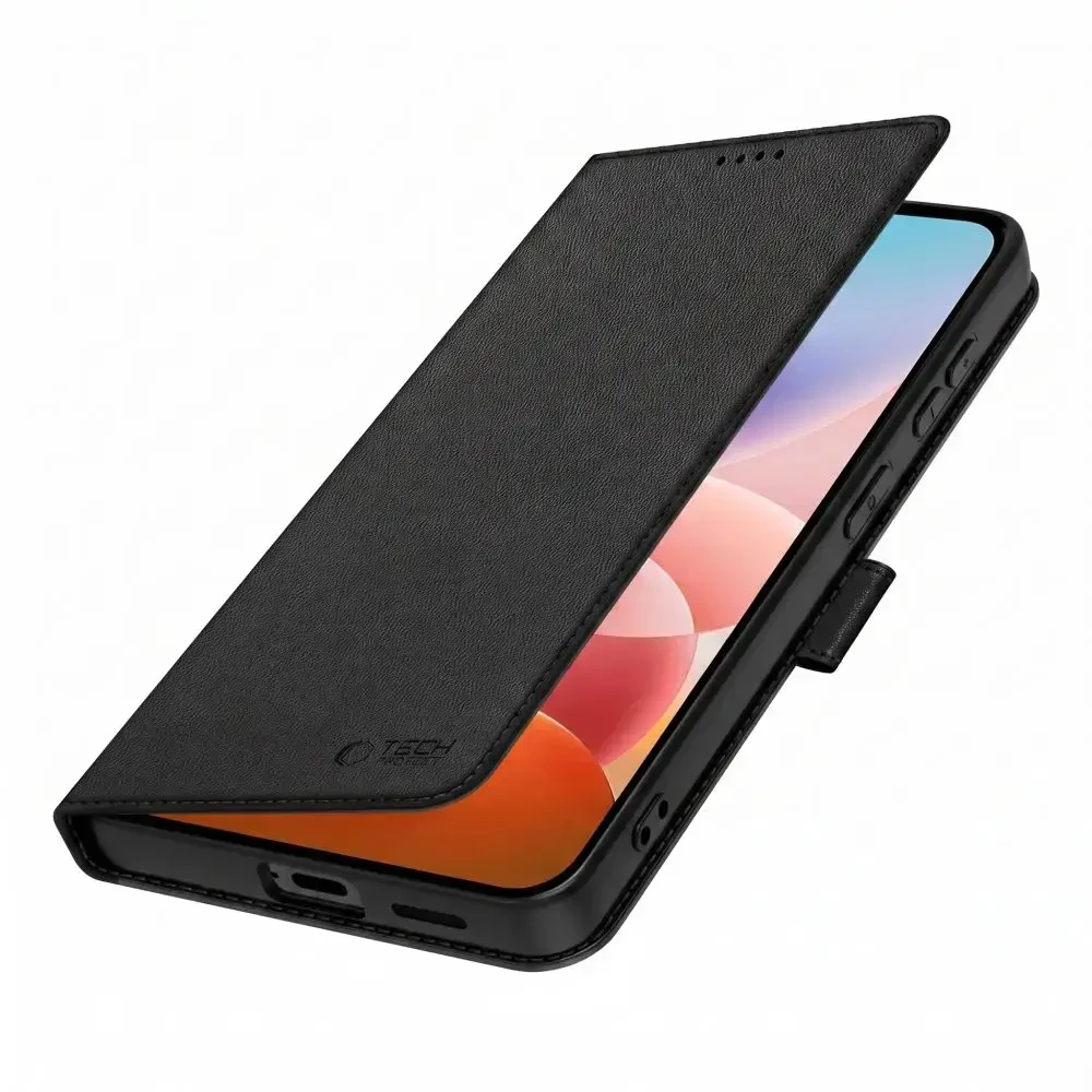 Dėklas TECH-PROTECT WALLET XIAOMI REDMI 17 4G / 5G Juodas