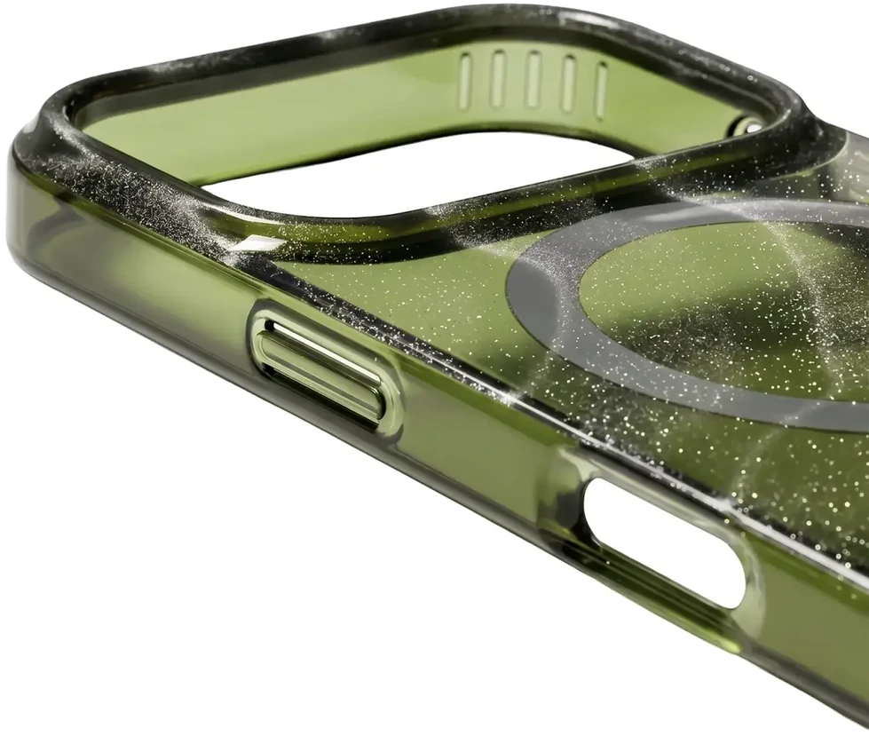 Tecto Shield Desert Mag dėklas, skirtas iPhone 12 / 12 Pro 6,1" tamsiai alyvuogių spalvos