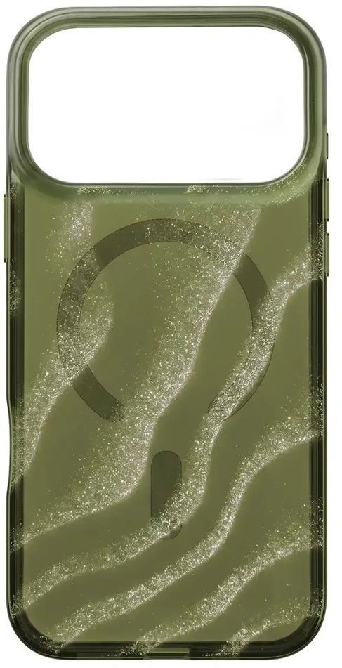 Tecto Shield Desert Mag dėklas, skirtas iPhone 17 Pro Max 6,9" / iPhone 18 Pro Max 6,9", tamsiai alyvuogių spalvos