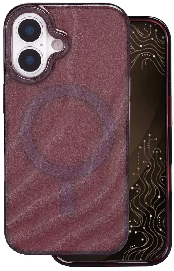Dėklas Telforceone Tecto Shield Desert Mag case for iPhone 16 6,1" mahogany