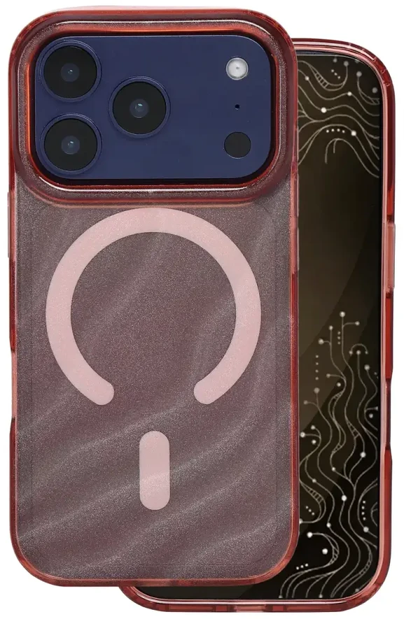 Tecto Shield Desert Mag dėklas, skirtas iPhone 17 Pro 6,3" / iPhone 18 Pro 6,3", terakotos spalvos