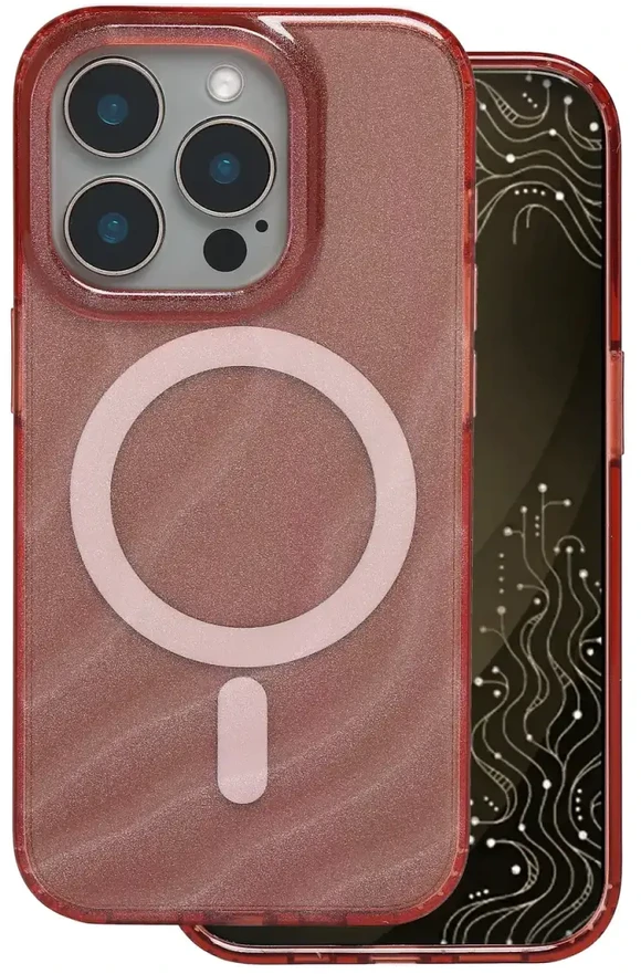Dėklas Telforceone Tecto Shield Desert Mag case for iPhone 15 Pro 6,1" terracota