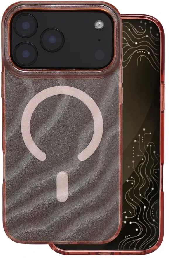 Tecto Shield Desert Mag dėklas, skirtas iPhone 17 Pro Max 6,9" / iPhone 18 Pro Max 6,9" terakotos spalvos