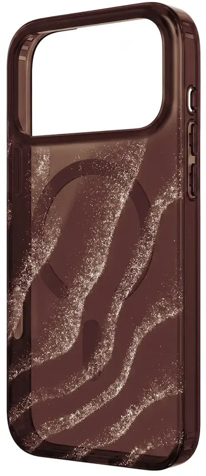 Tecto Shield Desert Mag dėklas, skirtas iPhone 17 Pro Max 6,9" / iPhone 18 Pro Max 6,9" raudonmedžio spalvos