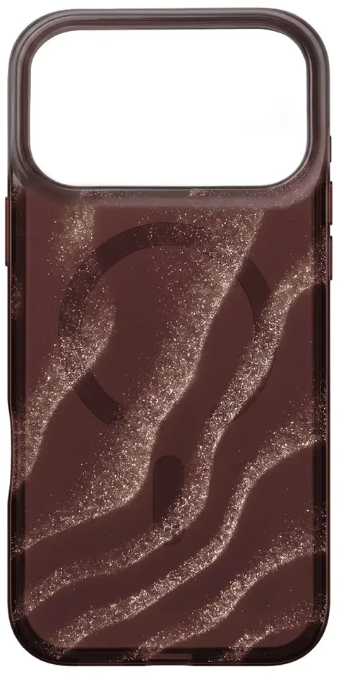 Tecto Shield Desert Mag dėklas, skirtas iPhone 17 Pro Max 6,9" / iPhone 18 Pro Max 6,9" raudonmedžio spalvos