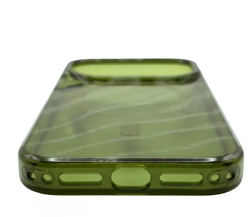 Tecto Shield Desert Mag dėklas, skirtas iPhone 17 Pro Max 6,9" / iPhone 18 Pro Max 6,9", tamsiai alyvuogių spalvos