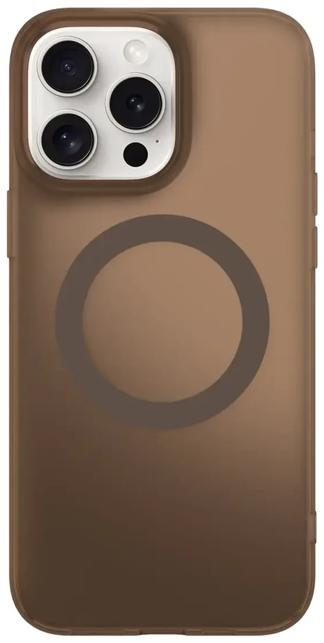 Tecto Shield Mistiq Mag dėklas, skirtas iPhone 17 Pro Max 6,9" / 18 Pro Max 6,9" rudas