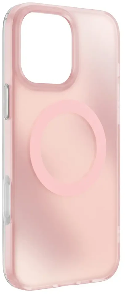 Tecto Shield Mistiq Mag dėklas, skirtas iPhone 15 Pro 6,1", rožinis