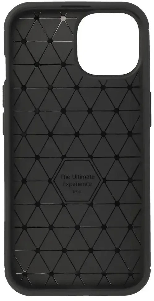 Tel Protect Carbon Elite dėklas skirtas iPhone 15 juodos spalvos