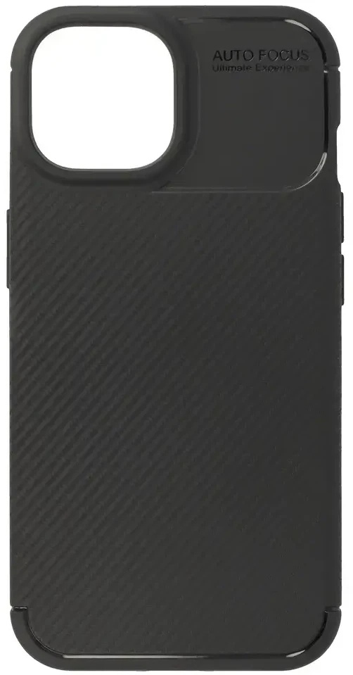 Tel Protect Carbon Elite dėklas skirtas iPhone 15 juodos spalvos