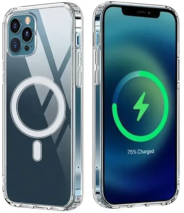 TFO Anti Shock 1,5 mm Mag dėklas "iPhone 14 Pro Max" 6,7 permatomas su didele skyle