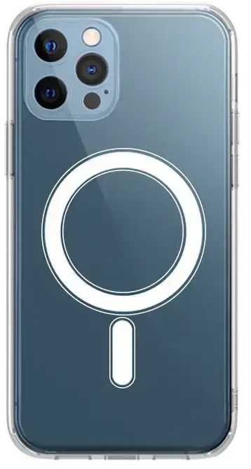 TFO Telforceone Apsauginis 1,5 mm „Mag“ dėklas, skirtas „iPhone 17 Pro 6,3“ telefonui, skaidrus kameros apsauginis atviras žiedas