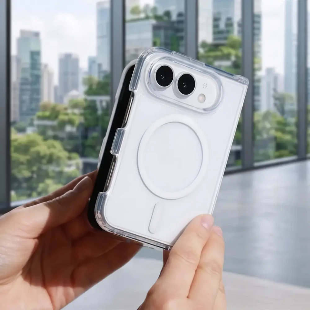 Dėklas Telforceone Anti Shock Flex Mag case for iPhone 18 Duo