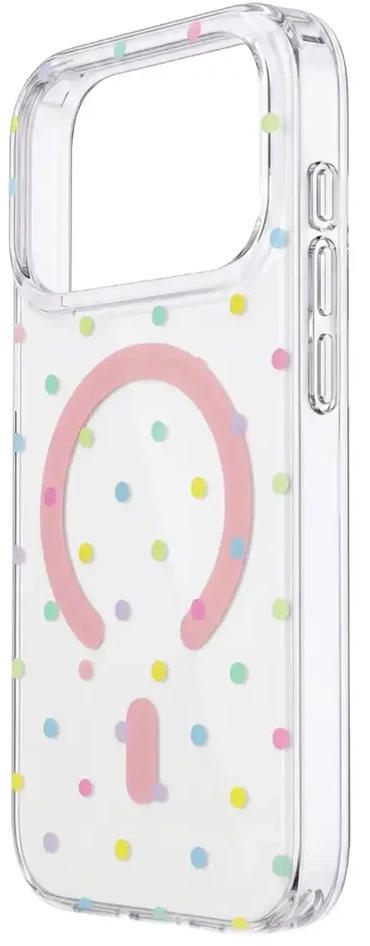 TFO Telforceone „Bubble Dots Mag“ dėklas, skirtas „iPhone 12 / 12 Pro 6,1“; baltas