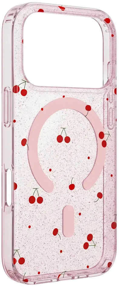 Dėklas TFO Telforceone Cherry Mag case for iPhone 17 Pro Max 6,9" / 18 Pro Max 6,9" glitter
