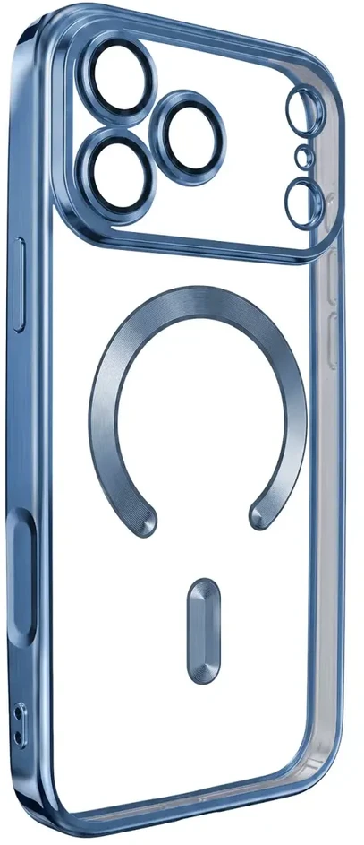 Dėklas TFO Telforceone Color Chrome Mag case for iPhone 17 Pro 6,3" / 18 Pro 6,3" sky mėlynas